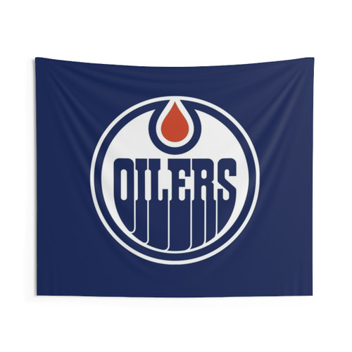Edmonton Oilers City Tapestry Wall Hanging