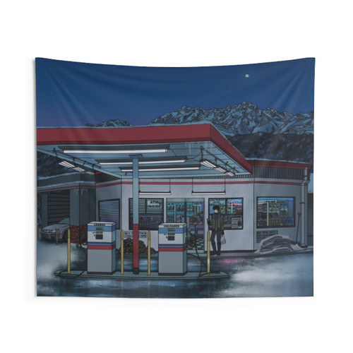 Twilight Mountains Tapestry