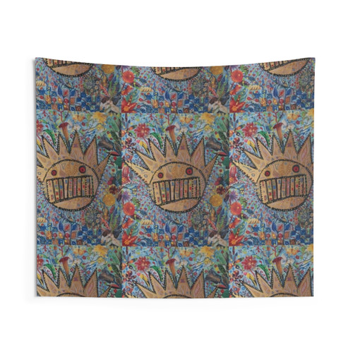 Ween Boognish and Flowers Tapestry