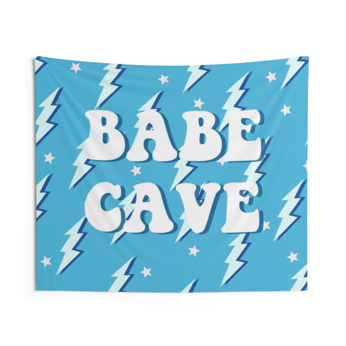 Babe Cave Tapestry for College Dorm Decor