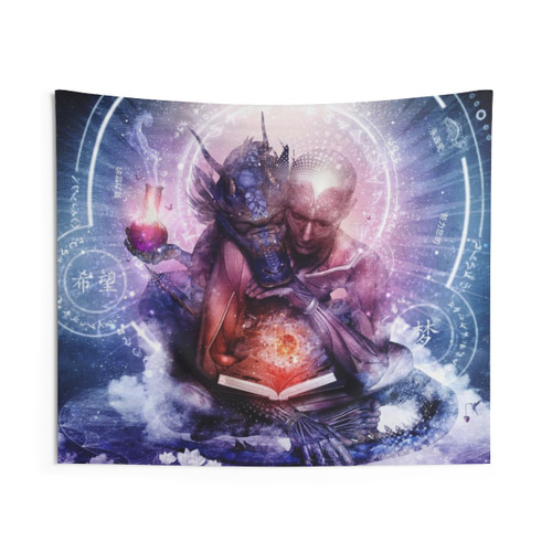 Soulmates Tapestry - Cosmic Dreams and Connections