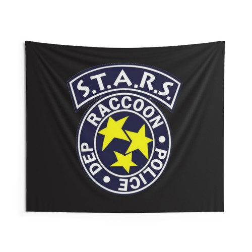 Resident Evil STARS Tactical Tapestry Wall Hanging