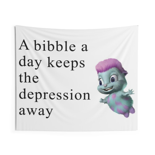 Bibble Meme Barbie Tapestry