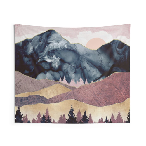 Mauve Vista Landscape Tapestry