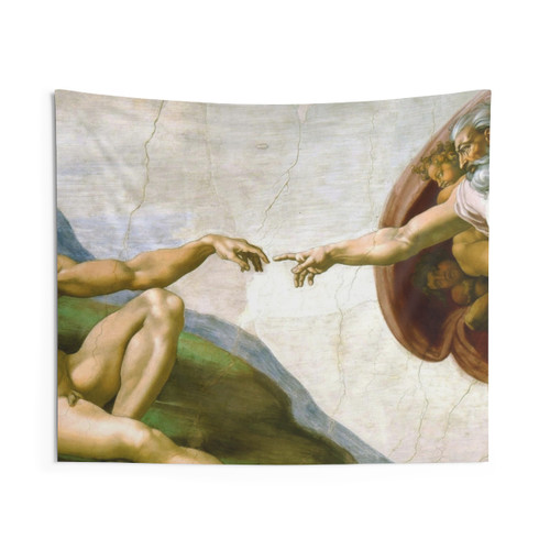 Sistine Chapel The Creation of Adam Tapestry