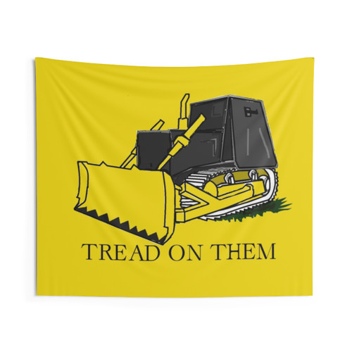 Killdozer Tapestry - Marvin Heemeyer Meme Art