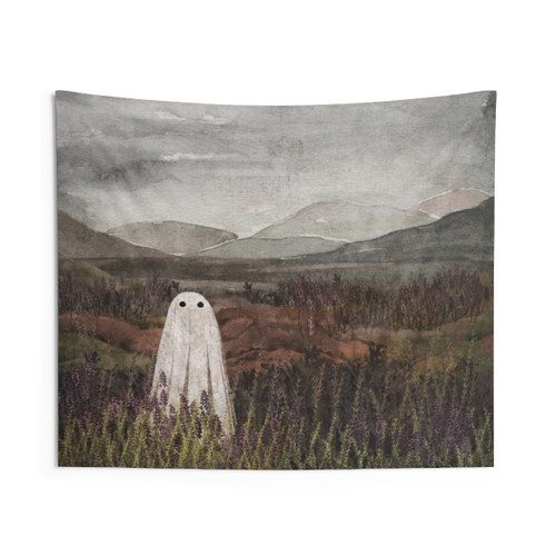 Heather Ghost Tapestry - Highlands Landscape Wall Hanging