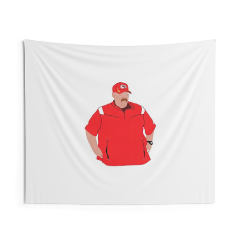 Andy Reid Kansas City Chiefs Tapestry