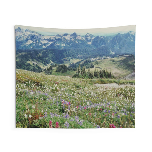 Wildflower Meadow Tapestry Wall Hanging