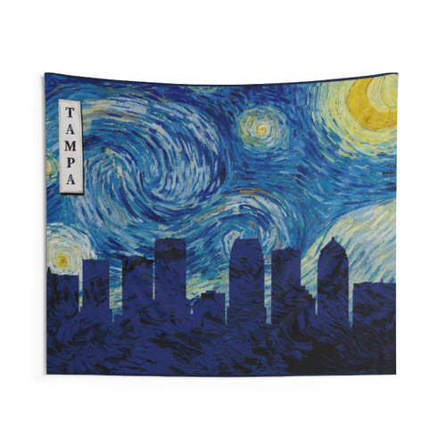 Van Gogh Starry Night Tapestry - Tampa Florida Art