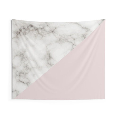 Marble Pink Tapestry - Modern Minimalist Wall Decor