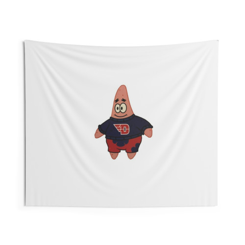 Patrick Star Dayton Flyers Tapestry