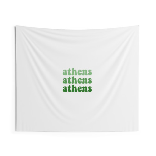 Athens Tapestry - Layered City Wall Art