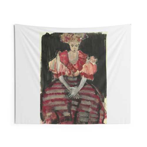 Frida Kahlo Inspired Tapestry Wall Art