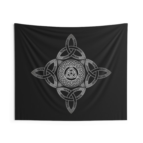 Triquetra Celtic Trinity Tapestry (3x3 ft)