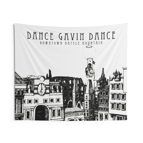Gavin Dance Mountain City 2021 Novagasti Tapestry