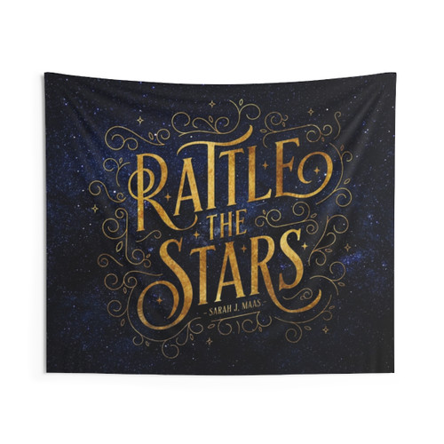 Rattle the Stars Galaxy Tapestry - Starry Night Sky Wall Hanging