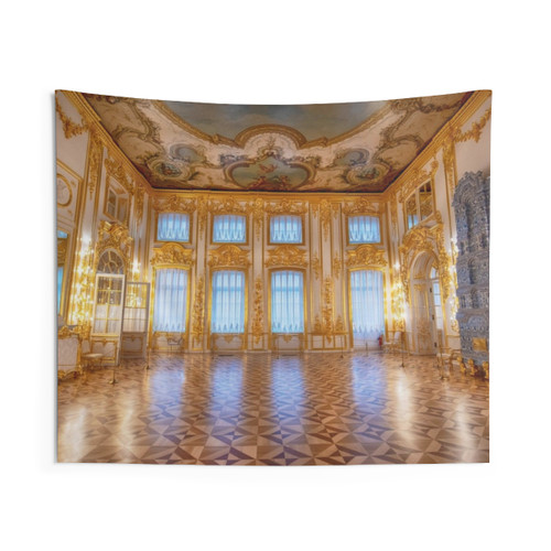 The Catherine Palace in Tsarskoye Selo, Russia Tapestry