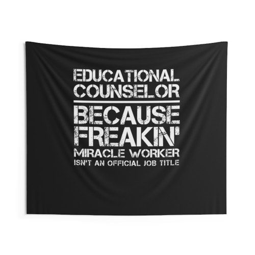 Educational Counselor Miracle Worker Tapestry