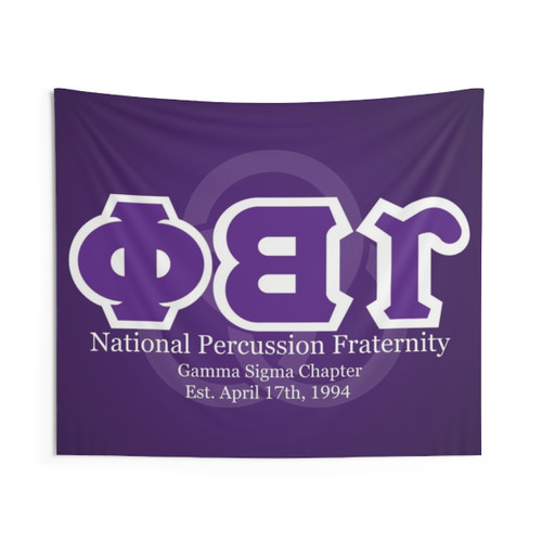 Fraternity Gamma Sigma Tapestry