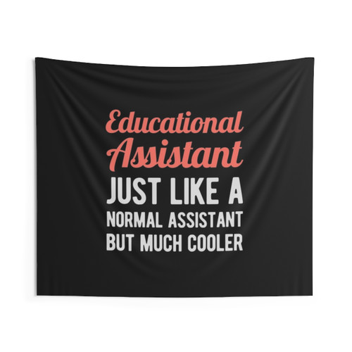 Funny Educational Assistant Tapestry