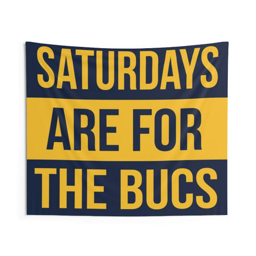 ETSU Bucs Saturdays Are for the Boys Tapestry