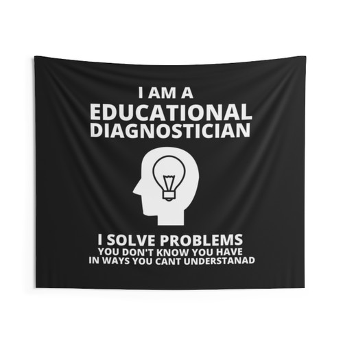 Educational Diagnostician Tapestry Wall Art