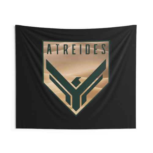 Dune House Atreides Badge Dark Image Tapestry