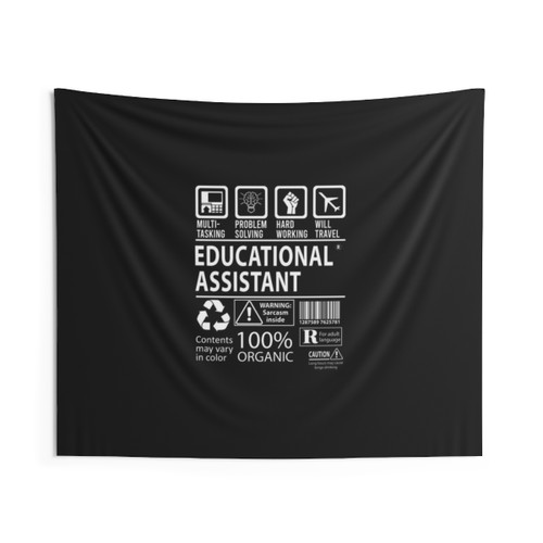 Educational Assistant Tapestry - Multitasking Job Gift