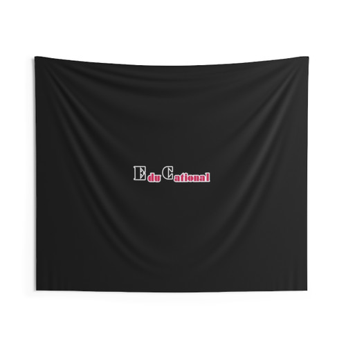 Educational Tapestry for Science and School Decor