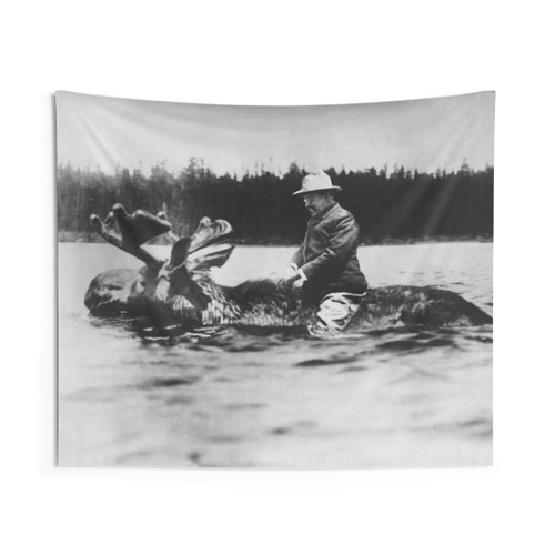 Teddy Roosevelt Tapestry Wall Hanging