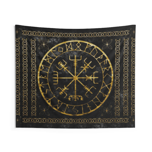 Viking Celtic Golden Tapestry Cover