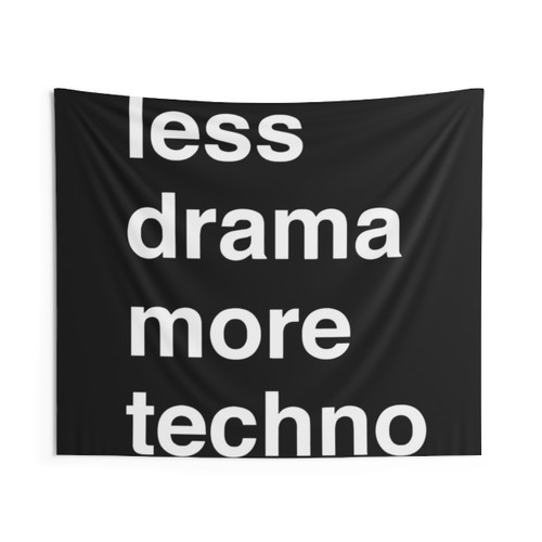 Techno Music Tapestry Wall Hanging