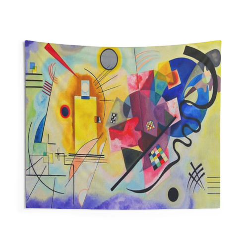 Wassily Kandinsky Abstract Expressionist Tapestry