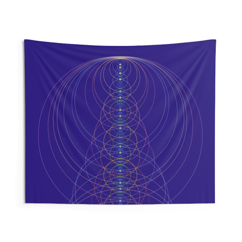 Prime Circles Transparent Tapestry for Mathematics Education