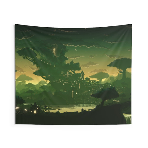 Sumeru Awakening Tapestry - Genshin Impact Landscape Artwork