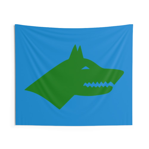 Goktürk Flag Tapestry Wall Hanging