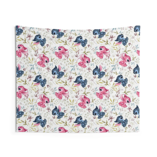 Stitch and Angel Disney Tapestry