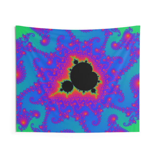 Mandelbrot Set Tapestry - Fractal Abstract Art