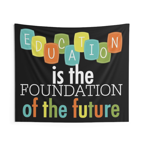 Educational Text Quotes Inspirational Tapestry Wall Art