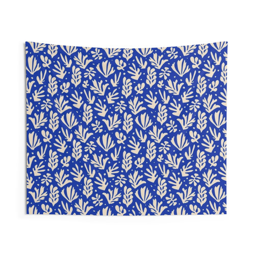 Leaves Pattern Tapestry Inspired by Henri Matisse
