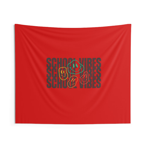 School Vibes Tapestry - Educational Home Decor
