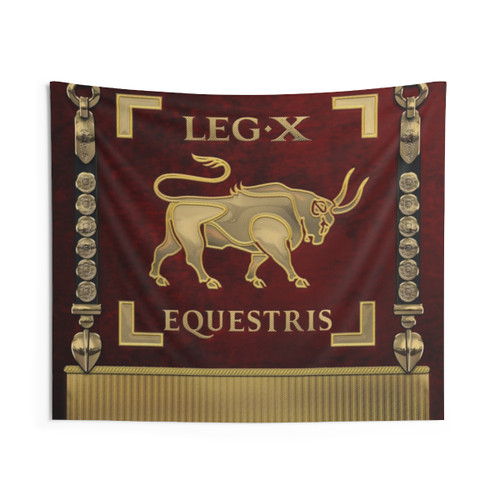 Standard of the 10th Mounted Roman Legion Tapestry