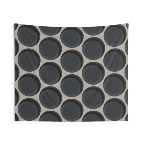 Dark Circles Tapestry for Bedroom Wall Decor