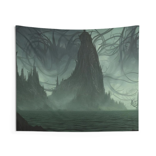 R'lyeh Cthulhu Lovecraft Tapestry