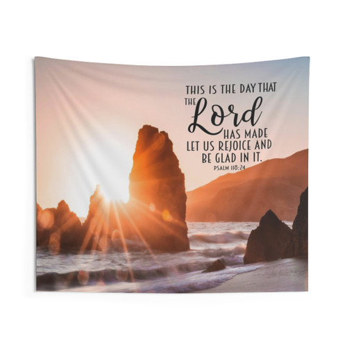 This Is the Day the Lord Has Made Tapestry