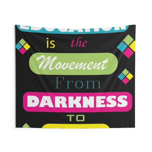 Educational Darkness to Light Tapestry