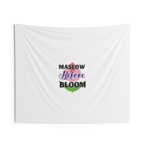 Maslow Before Bloom Tapestry - Educational Theory Art