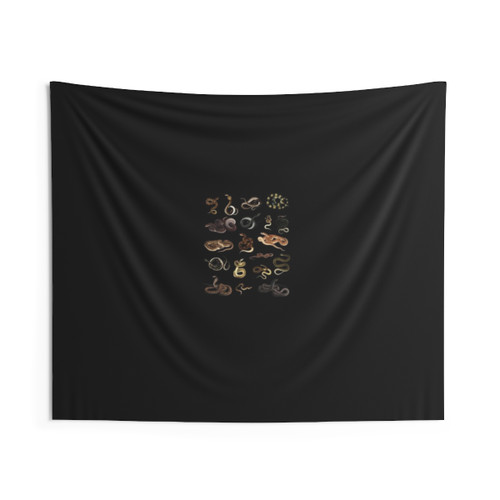 Educational Types of Snake Hooded Tapestry