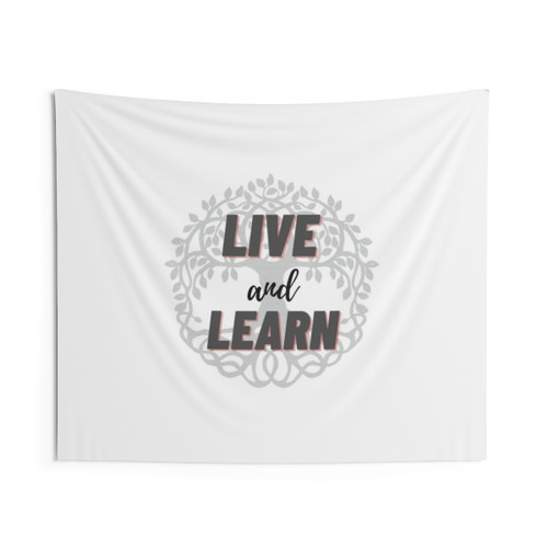 Inspirational Quotes Tapestry - Educational Typography Wall Hanging